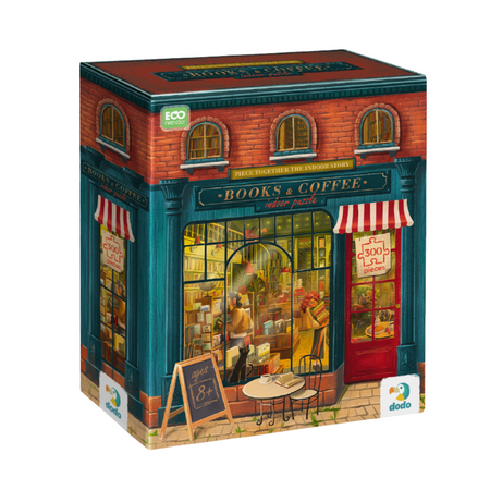 Puzzle "Księgarnia" 300 Elementów Układanka Zestaw Dla Dzieci I Dorosłych 300602