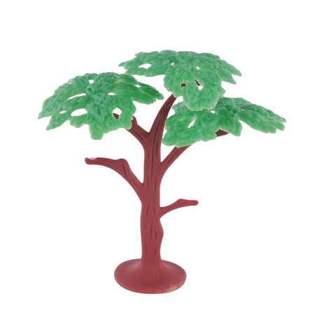 Zestaw Zwierząt Krokodyl Hipopotam Lew Dzikie Zwierzęta Drzewko