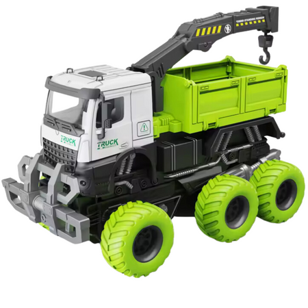 Wywrotka Ciężarówka Pojazd Budowalny Wielofunkcyjna 6 -Kołowiec Ruchomy Hak