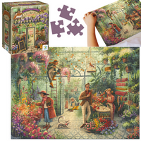 Puzzle "Kwiaciarnia" 300 Elementów Układanka Zestaw Dla Dzieci I Dorosłych 300590