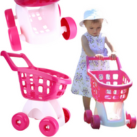 WÓZEK SKLEPOWY DLA DZIECI NA KÓŁECZKACH WYTRZYMAŁY ZABAWKA TECHNOK 8249