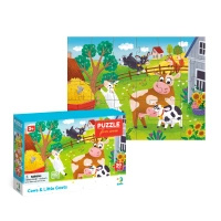 Puzzle DODO   "Krowy i kozy"