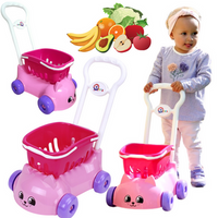 Wózek Sklepowy Z Koszykiem Zestaw 7587