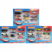 Zestaw metalowych autek 698-10S