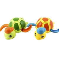 Nakręcany Pływający Żółwik Zabawka Do Kąpieli Interaktywna Kompaktowa