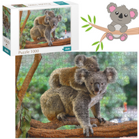 PUZZLE MAŁY KOALA I MAMA 1000 ELEMENTÓW 