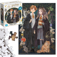 Puzzle "Harry Potter - Hermiona I Ron" Układanka 300 Elementów Czarodzieje 200499