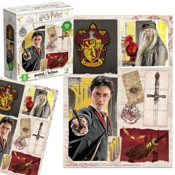 Puzzle Harry Potter „Gryffindor” Układanka Dla Dzieci I Dorosłych Magia 200493