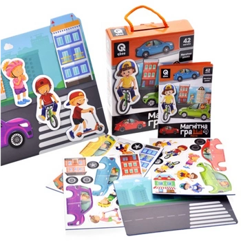Gra magnetyczna "Miasto" 42 el