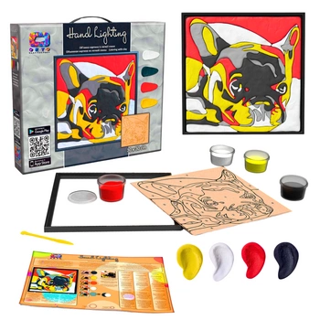 Buldog Francuski Obraz Do Samodzielnego Wykonania z Plasteliny + Akcesoria 70081