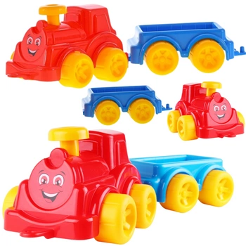 Lokomotywa z przyczepką Pociąg 5583