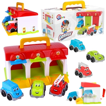 Garaż z samochodami zestaw 8416