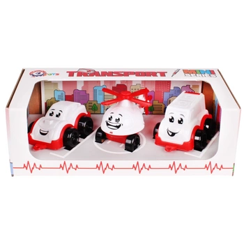 Pojazdy Mini Pogotowie Zestaw Ambulans 5811